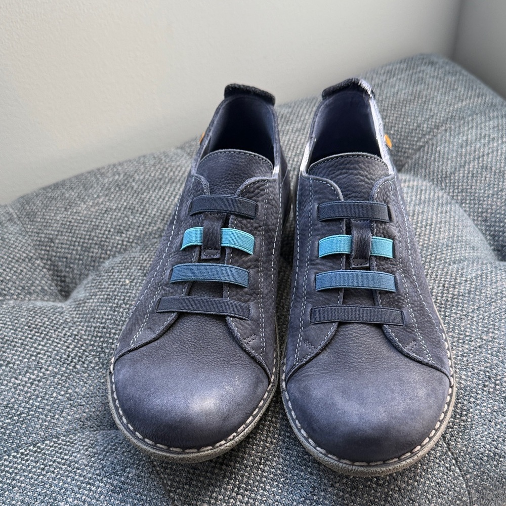 Jungla slip on suede shoes